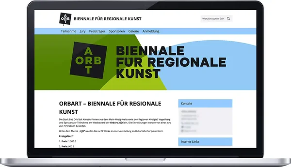 Bild vergr&ouml;&szlig;ern: ORBART - Biennale f&uuml;r regionale Kunst